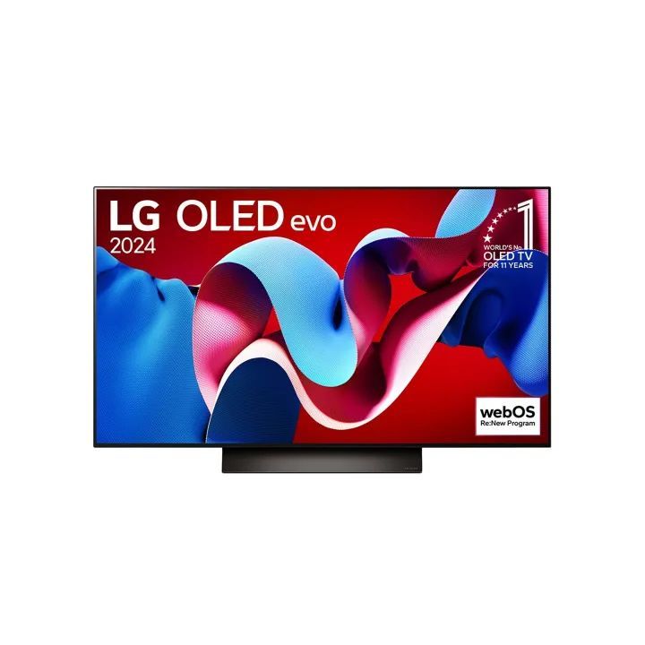 LG TV 48" LG OLED C4 4K Smart TV 2024 model OLED48C4PSA TV 48 inches