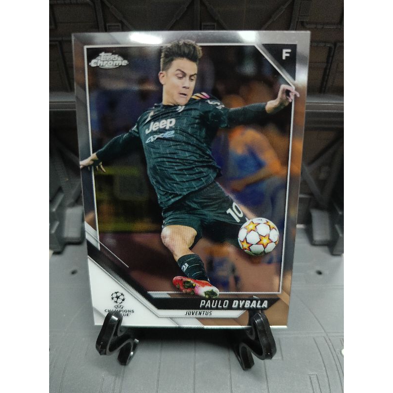 2021-22 Topps Chrome UCL Paulo Dybala #172 juvevtus