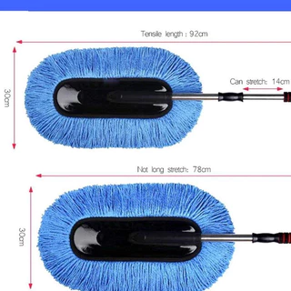🔥พร้อมส่ง🔥ไม้ปัดฝุ่นรถยนต์ เช็ดกระจก ผ้าไมโครไฟเบอร์ ทำความสะอาด แปรงปัดฝุ่น สินค้าในไทย
