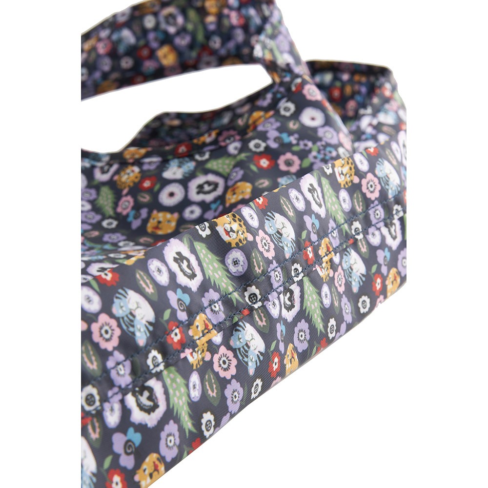 Cath Kidston Foldaway Shopper Misty Lavender Navy