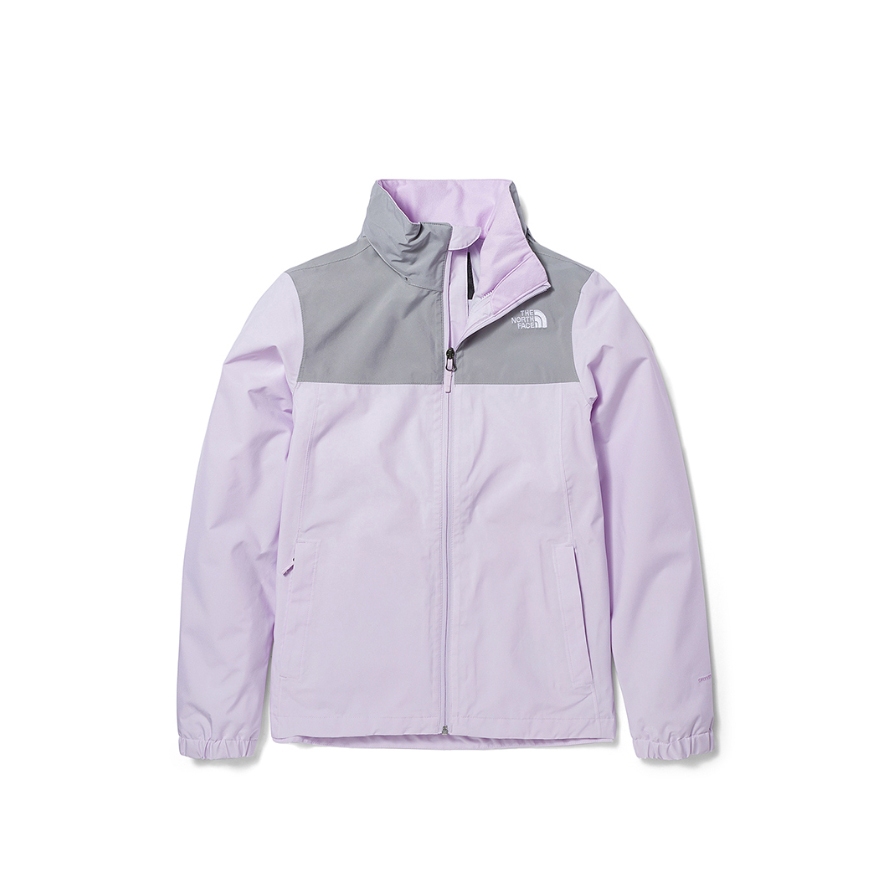 THE NORTH FACE W SANGRO PLUS JACKET - LAVENDER FOG/MELD GREY เสื้อผ้ากันน้ำเสื้อผ้าผู้หญิง (ดูตารางไ