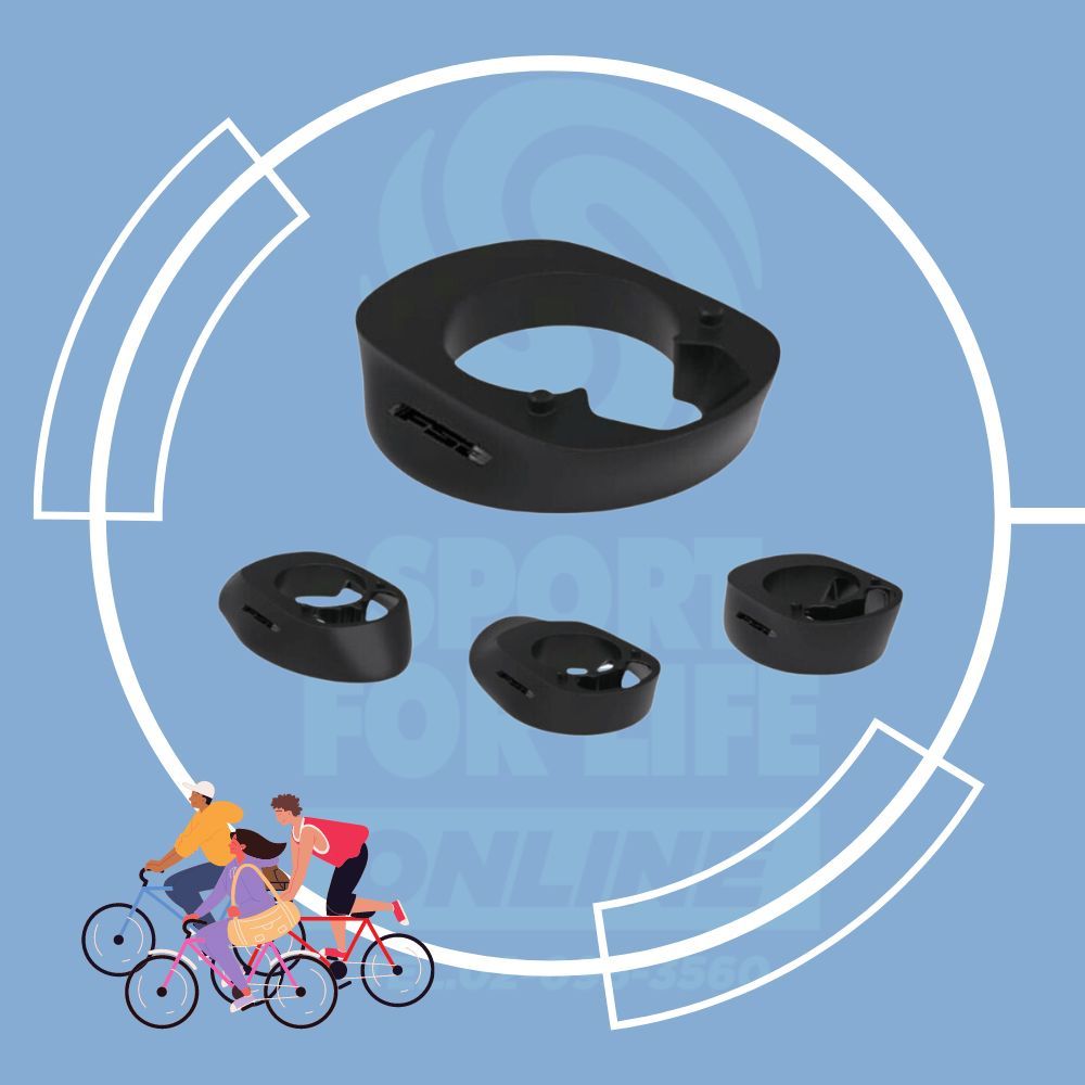 FSA VISION ตัวปรับแต่งความสูงของชุดแฮนด์บาร์ Cone Spacer for Colnago C68 & V4RS SLA Resin Black w/FS