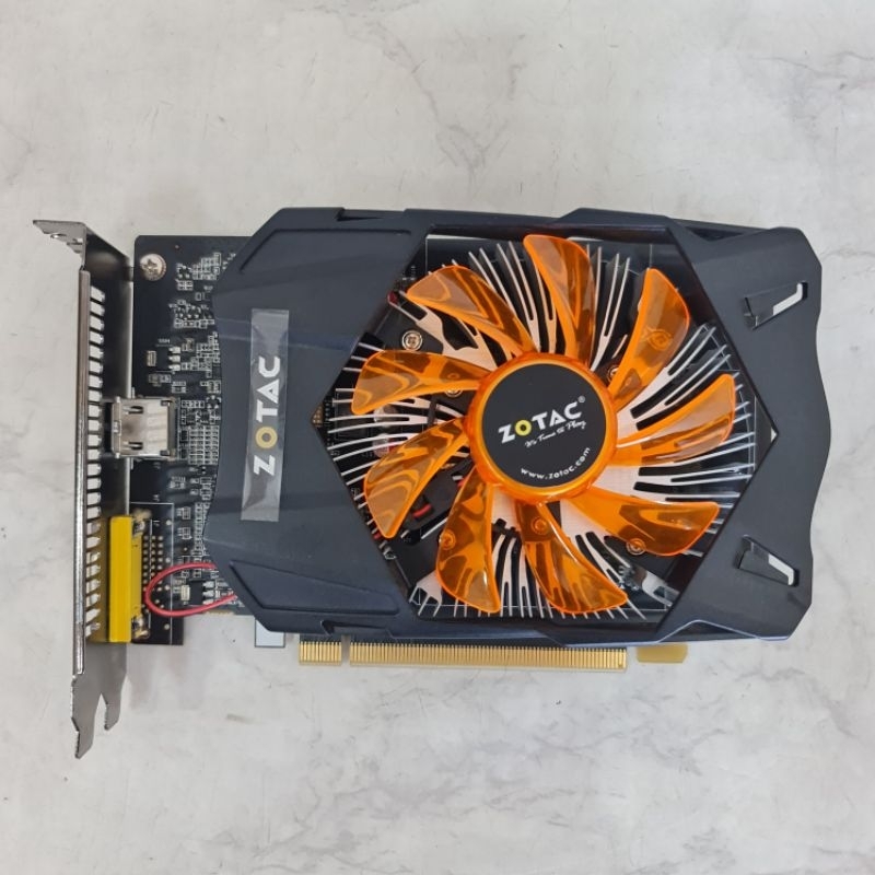 ZOTAC GT 1030 2GB DDR5  มือสอง ไม่ต่อไฟเพิ่ม