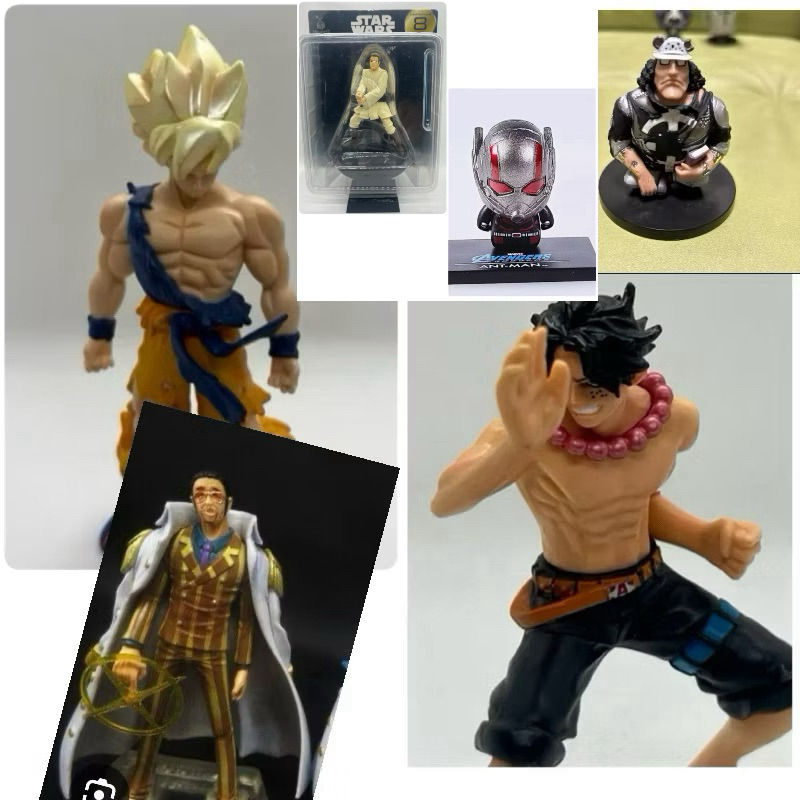 รวม Figure การ์ตูน/ หนังดังModel Dragonball Z / One peice /Starwars / Marvel Universe