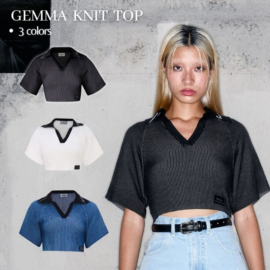 Merge Official - Gemma Knit Top (พร้อมส่ง)
