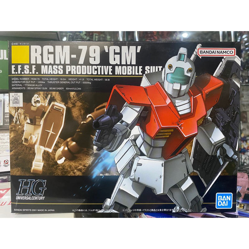 (พร้อมส่ง) HG1/144 RGM-79 GM