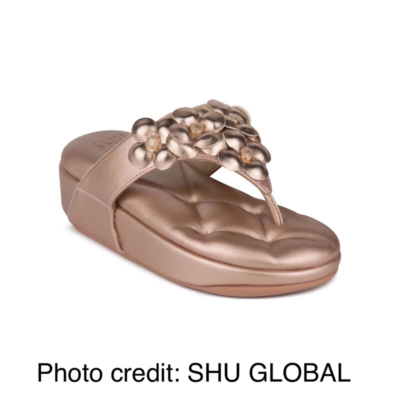 SHU Global รองเท้าแตะ size 42 รุ่น Sofashoes Floral สี rose gold