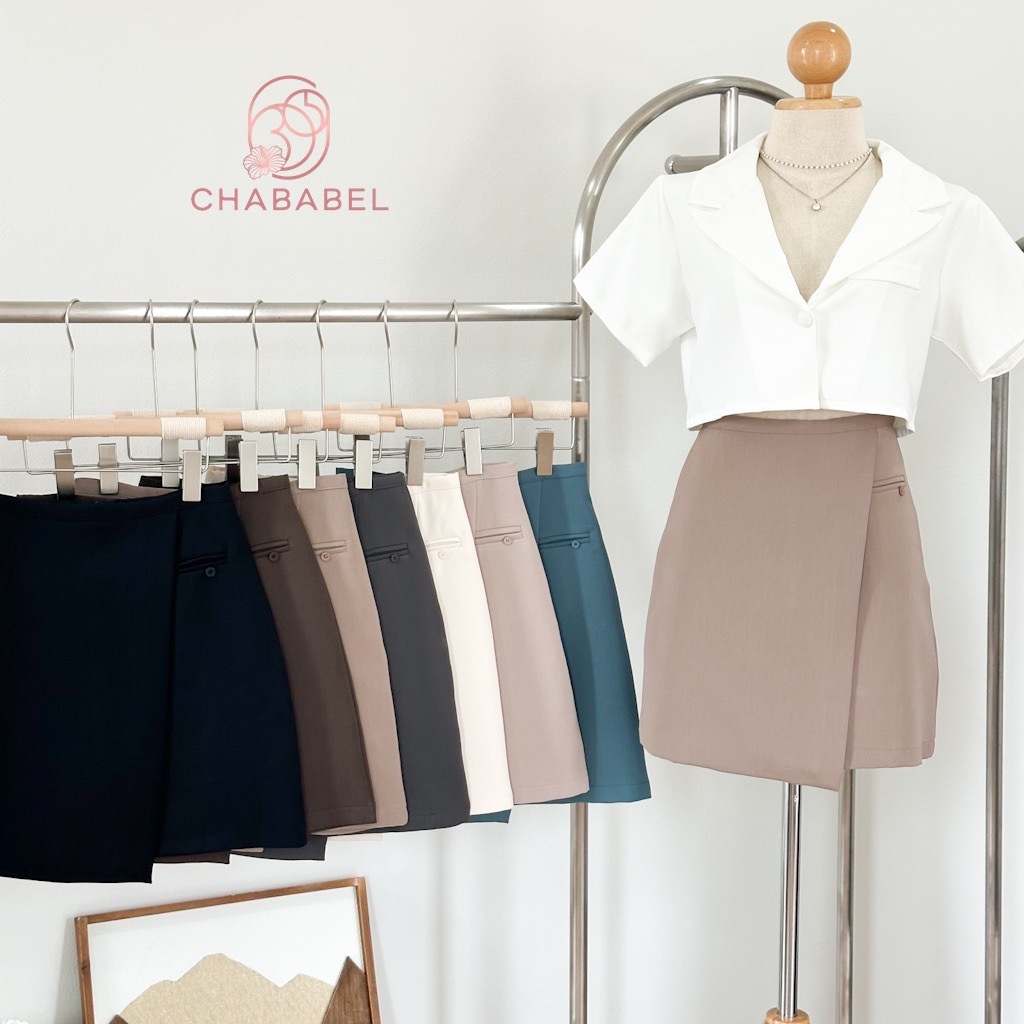 กระโปรงทรงเอ ใส่ทำงาน ใส่เที่ยว งานป้ายร้าน S-2XL ราคา ถูกที่สุด ดีลบีเคเค แกลเลอรีภาพที่ 2