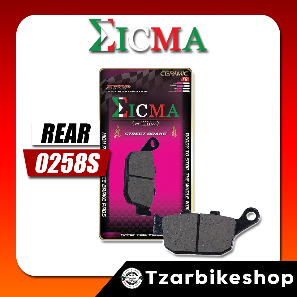 ผ้าเบรคหลัง Eicma สำหรับ X-ADV750,CB300R,500F,X,R,650F,650R,Z800,Z900,Z650,Trident660