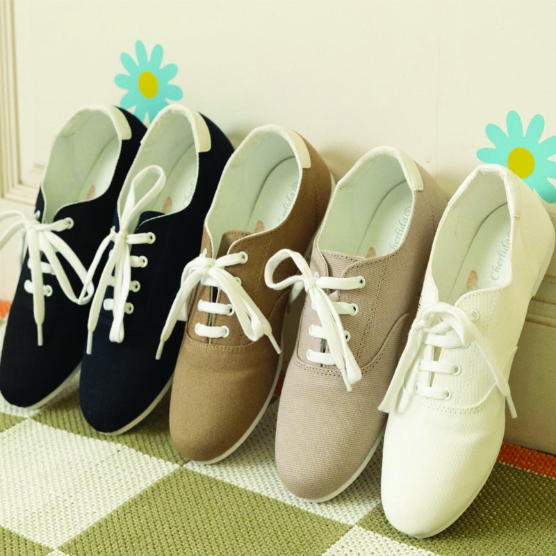 รองเท้าสลิปออน slip on ผู้หญิง แบบสวม ไม่ต้องผูกเชือก ใส่ง่าย ใส่สบาย ราคา ถูกที่สุด ดีลบีเคเค แกลเลอรีภาพที่ 2