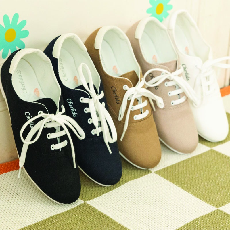 รองเท้าสลิปออน slip on ผู้หญิง แบบสวม ไม่ต้องผูกเชือก ใส่ง่าย ใส่สบาย ราคา ถูกที่สุด ดีลบีเคเค แกลเลอรีภาพที่ 3
