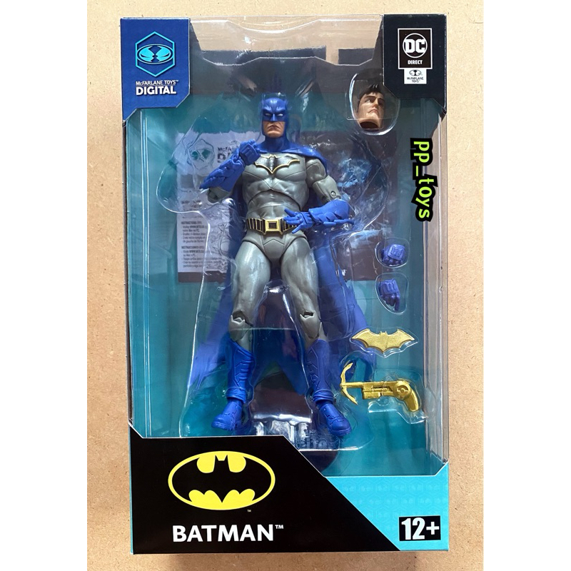Mcfarlane Batman Rebirth blue version DIGITAL COLLECTIBLE 7” figure 1:10 (DC Rebirth)