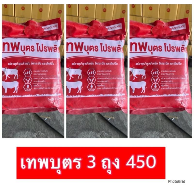 เทพบุตร โปรพลัส แร่ธาตุสำหรับสัตว์