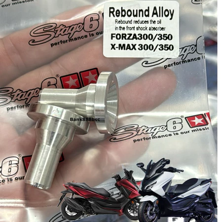 รีบาวน์โช้คหน้า Forza300/350 X-max300/350 อลูมิเนียมเกรด6061 ราคาต่อ 1 คู่