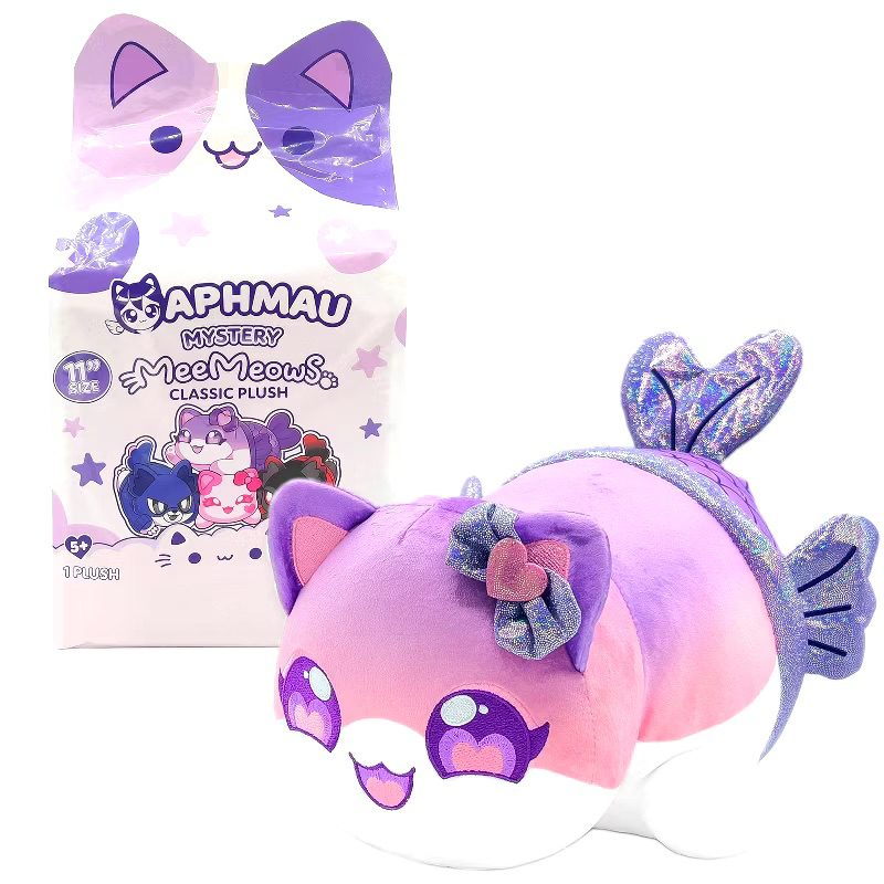 (ของแท้100%) Aphmau 11" Mystery MeeMeow Large Plush Series 2