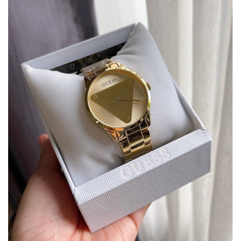 นาฬิกาผู้หญิง Guess GW0485L1 EMBLEM GOLD ของแท้