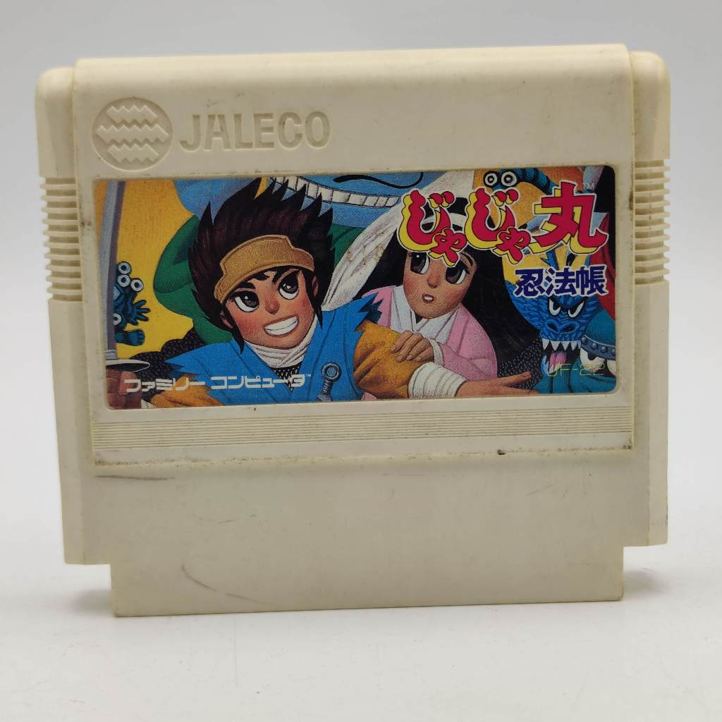 Ninja Jajamaru Ninpou Chou RPG ตลับแท้ Konami Famicom FC เล่นได้ ตลับเกม