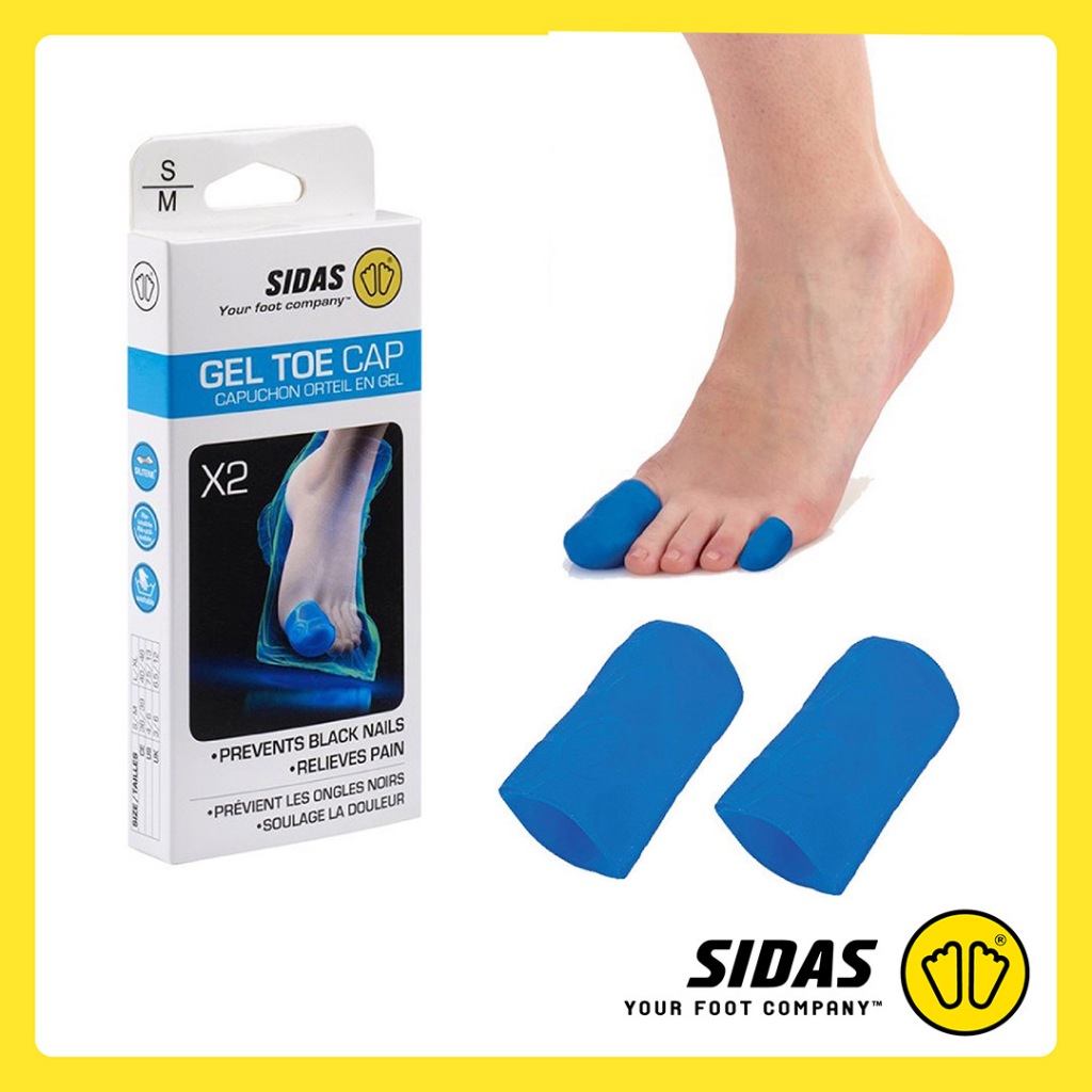 SIDAS Gel Toe Cap เจลซิลิโคนสวมป้องกันนิ้วเท้า-เล็บม่วง