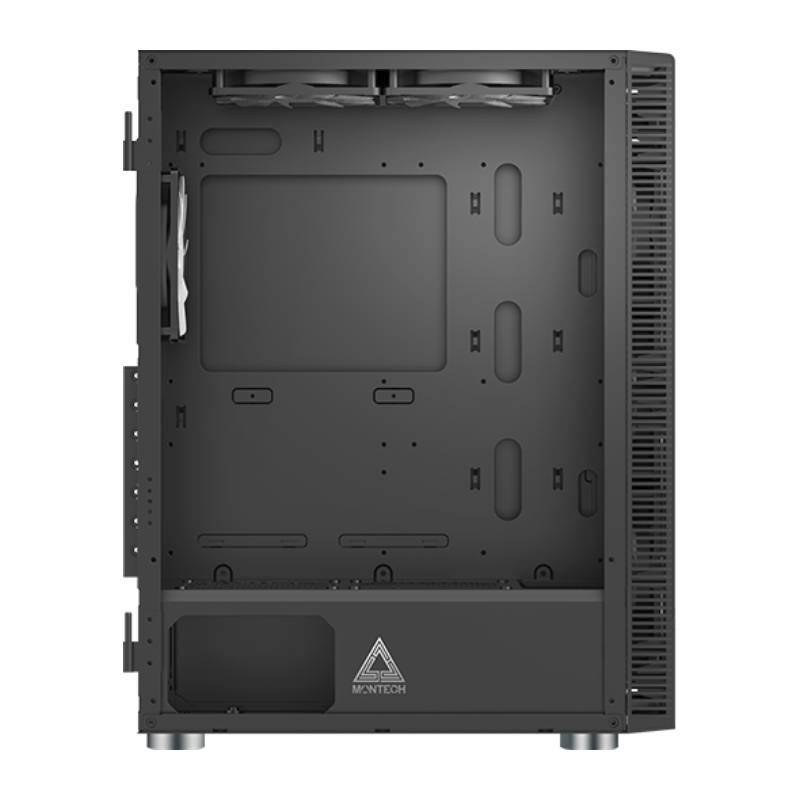 CASE MONTECH X3 MESH RGB BLACK