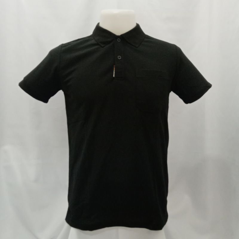 Bcs sport (บีซีเอส สปอร์ต) เสื้อโปโล BCS SPORT รหัส P001M เสื้อโปโลสีดำ ขนาด ไซส์ S-4L