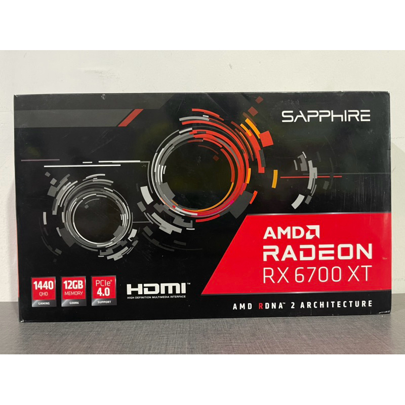 VGA (การ์ดแสดงผล) SAPPHIRE RADEON RX 6700 XT - 12GB GDDR6 (มือสอง) ประกันร้าน 3เดือน