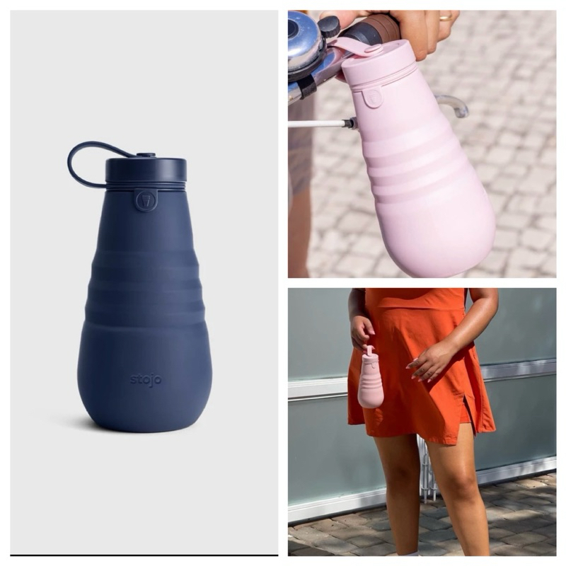 🔥🔥ECOTOPIA ENVIRONMAN Stojo Bottle Denim 20 OZ.⭐️⭐️⭐️