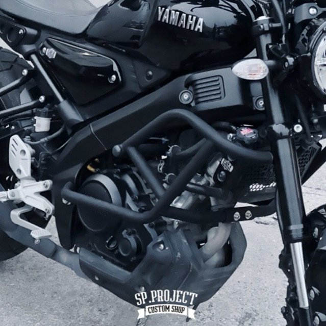 แคชบาร์ กันชน (V.2) Yamaha XSR155/MT15 ตรงรุ่น งานแฮนด์เมด แข็งแรง ของแต่งรถมอไซค์ (ผลิตงาน 14-20 วัน)