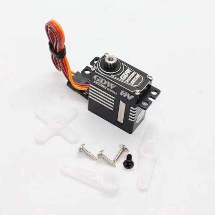 GDW DS295MG 4KG ความเร็วสูง HV Digital Coreless Micro Servos เฟรมโลหะยกพิทและกันหางสำหรับฮอไซส์ 450 360 470