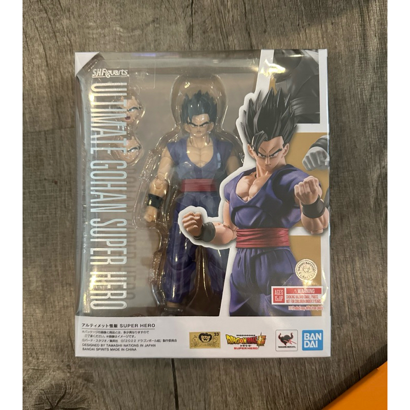 Bandai Lot JP S.H.Figuarts SHF Ultimate Gohan SUPER HERO Dragon Ball