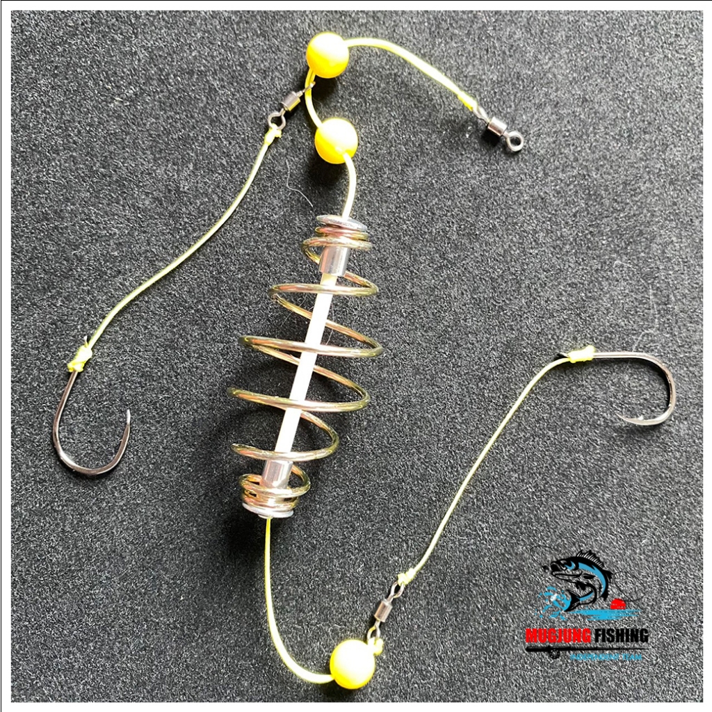 เบ็ดตกปลา ตะกร้อวิ่ง รุ่น MR8 ตะกร้อตกปลาหน้าดิน ตะขอเบ็ดชินุตูดแบน #0.3 - #12 มีเก็บเงินปลายท - รูปที่ 5