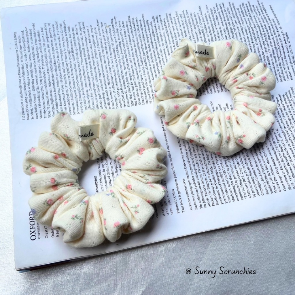 ยางรัดผม Sunny Scrunchies (Regular) Collection Fluffy Soft นุ่มฟู - รูปที่ 4