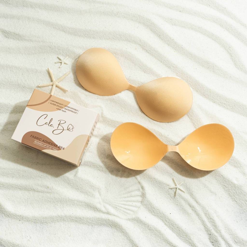 Cele.b NEW! บรากลมไร้ตะขอ บราเสริมฟองน้ำไร้ตะขอ บราดันทรง ไม่ทำให้จุกคล้ำ ติดทน ใช้งานซ้ำได้หลายครั้ง