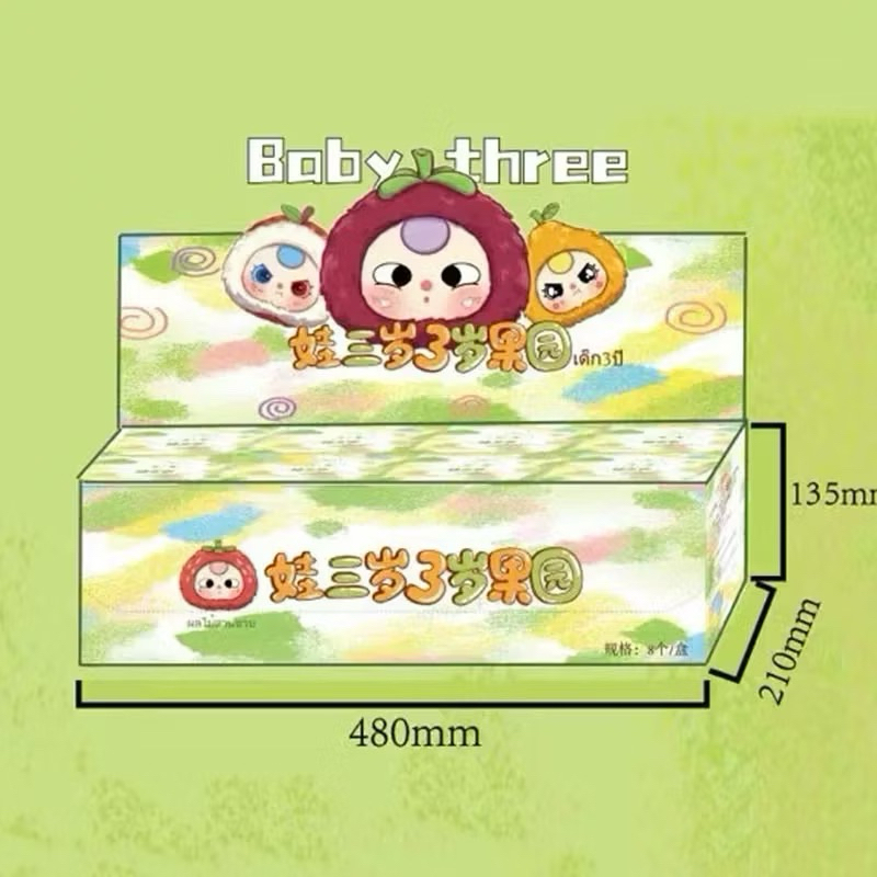 ใช้โค้ด 30% ลดเหลือ 1043฿ พร้อมส่งในไทย ยกbox8จุ่ม - Babythree fruit v.4 คอลผลไม้