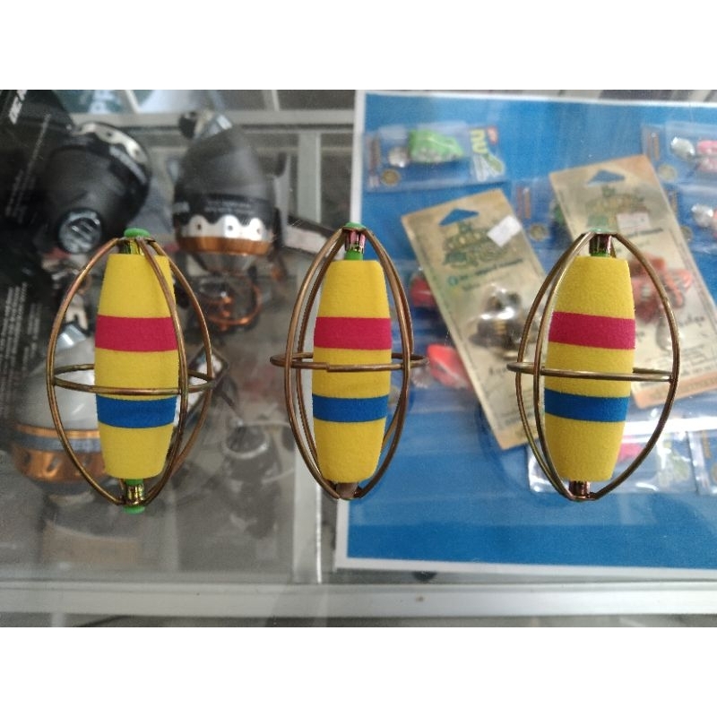 ตะกร้อวิ่ง ตะกร้อวิ่งโฟม ขนาด 6 cm. ชุด 3 ลูก สำหรับตกปลาหน้าดิน งานบ่อตกปลา คุณภาพดี ทนทาน