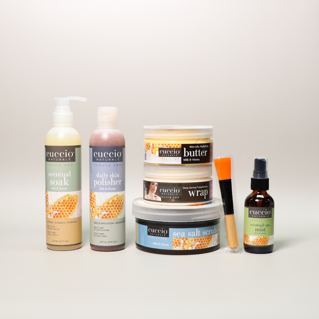 ชุดสปา ครบเซต Cuccio Spa Kit สปาทำเองได้ที่บ้าน สปามือ สปาเท้า