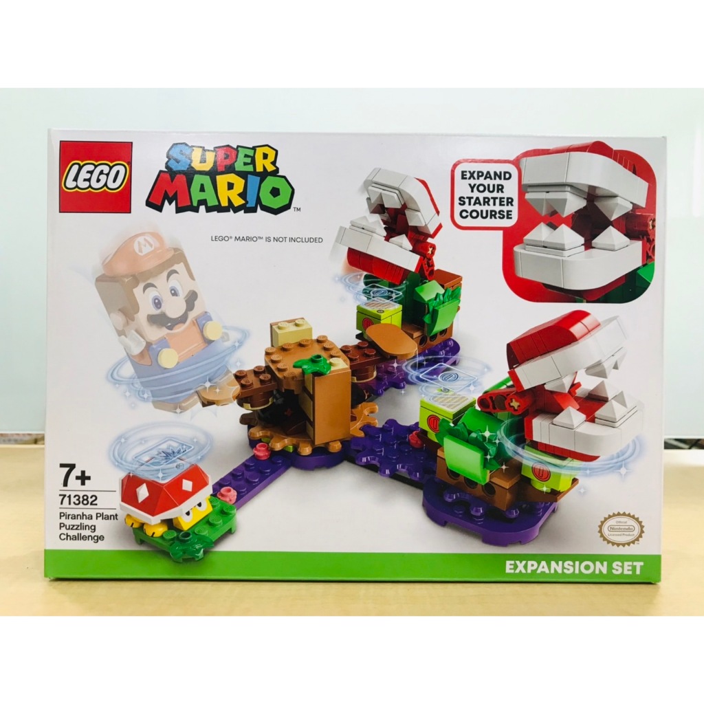 LEGO Super Mario Piranha Plant Puzzling Challenge Expansion Set (71382)
