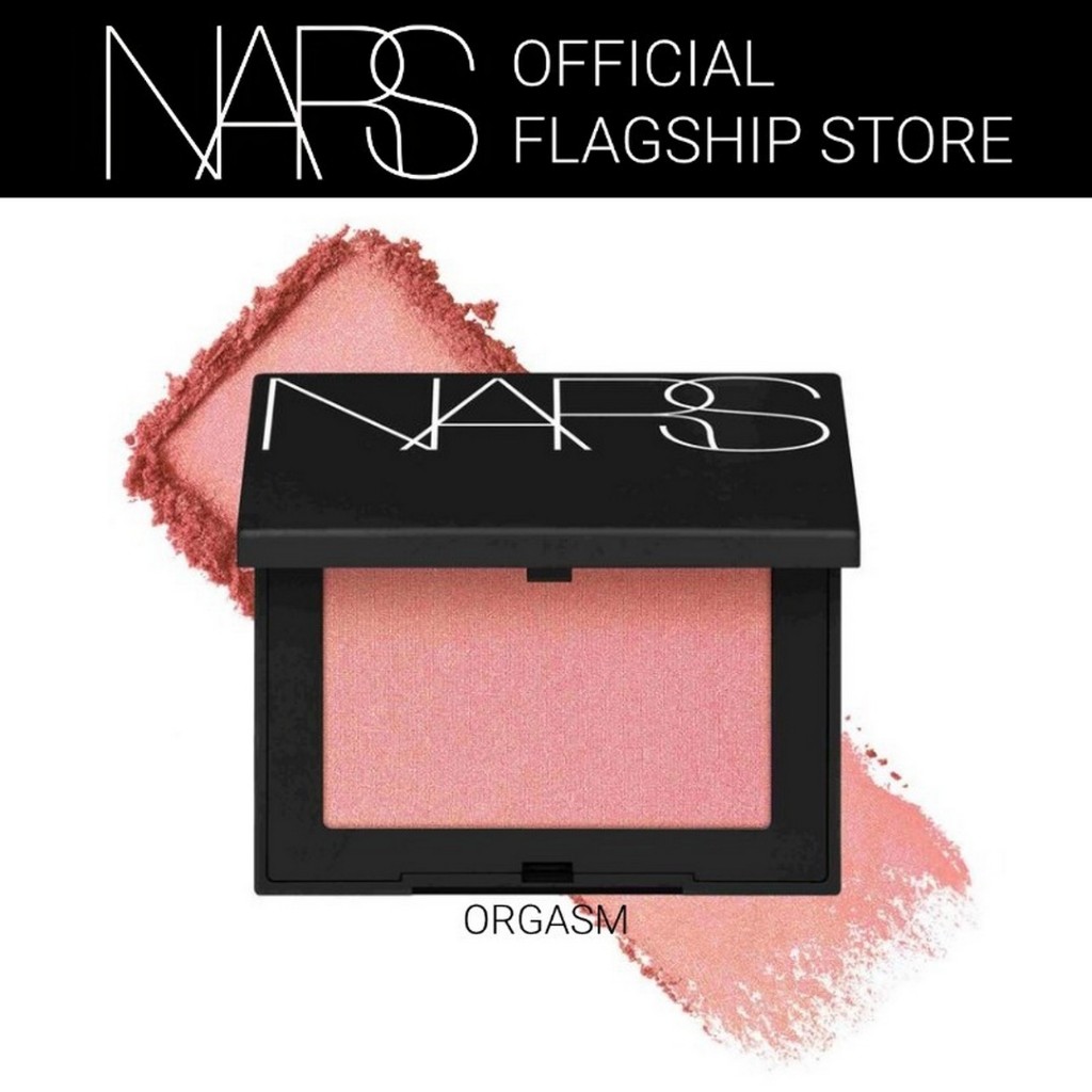 NARS BLUSH ORGASM – 777 สีชมพูพีชมีประกายสีทอง