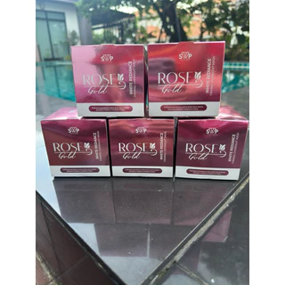 SWPTHAILAND (แพ็คเกจใหม่)🌹โปรมาส์กโรสโกล์ด 5 กระปุก Rosegold Mask