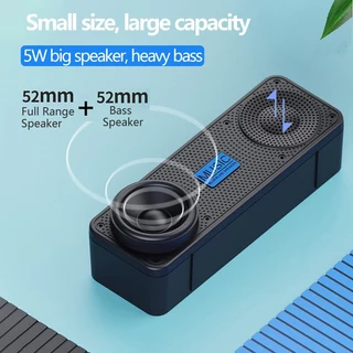 ลำโพงบลูทูธ ลำโพงไร้สาย ลำโพงสเตอริโอ 9D BASS แบบพกพา ไฮไฟซาวด์บาร์ซับวูฟเฟอร์ เครื่องเล่นเพลงไร้สาย ลำโพงกลางแจ้งที่ดัง