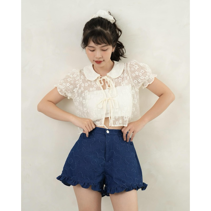 dorathelabel @dora.label 💖 𝑴𝒂𝒏𝒅𝒚 𝒕𝒐𝒑 & 𝑩𝒍𝒆𝒖𝒎 𝒔𝒉𝒐𝒓𝒕𝒔 🌷พรีตรงจากทางshop รอพรี 14-20วัน