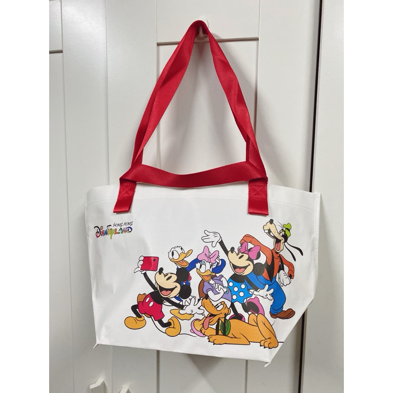 พร้อมส่ง กระเป๋า Mickey&Friends แท้ จากshop Disneyland Hongkong Size S