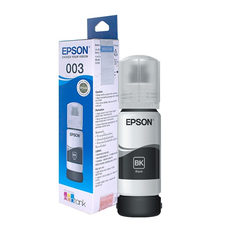 Epson 003 ink tank bottle หมึกเติมเอปสันของแท้ (พร้อมกล่อง) หมึกเติม Epson 100% ตรงรุ่น L3110 L3101 L3210 L3216 L3150
