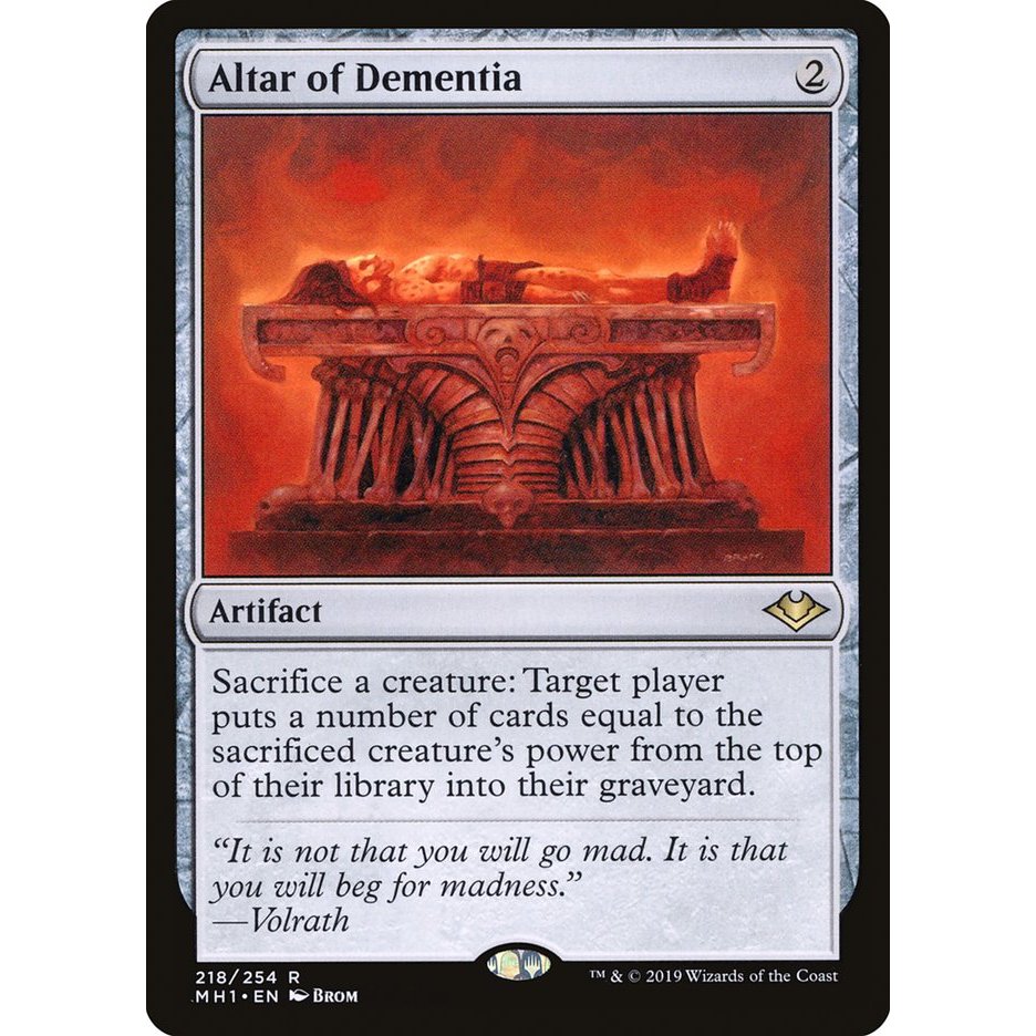 MTG : Modern Horizons: Altar of Dementia