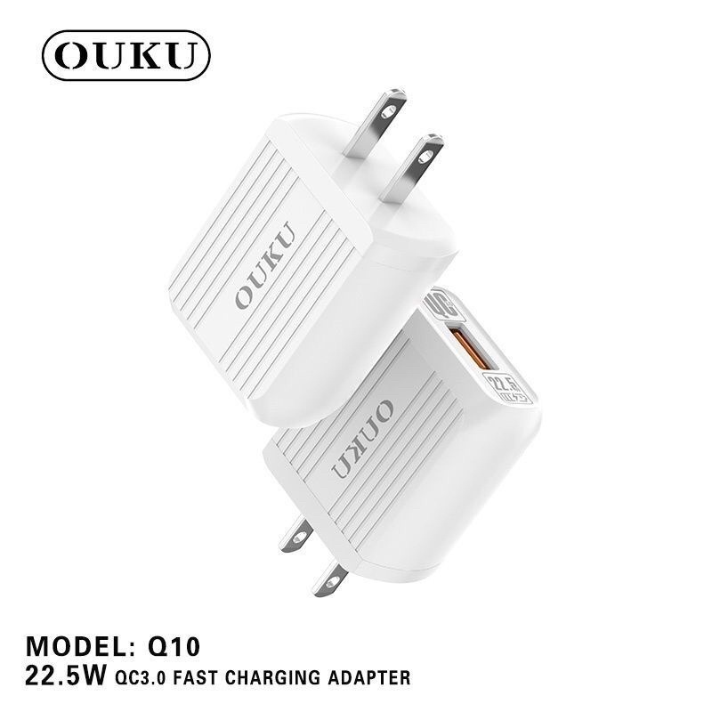 OUKU รุ่นQ10 หัวชาร์จมือถือ 5A ชาร์จเร็ว 1USB
