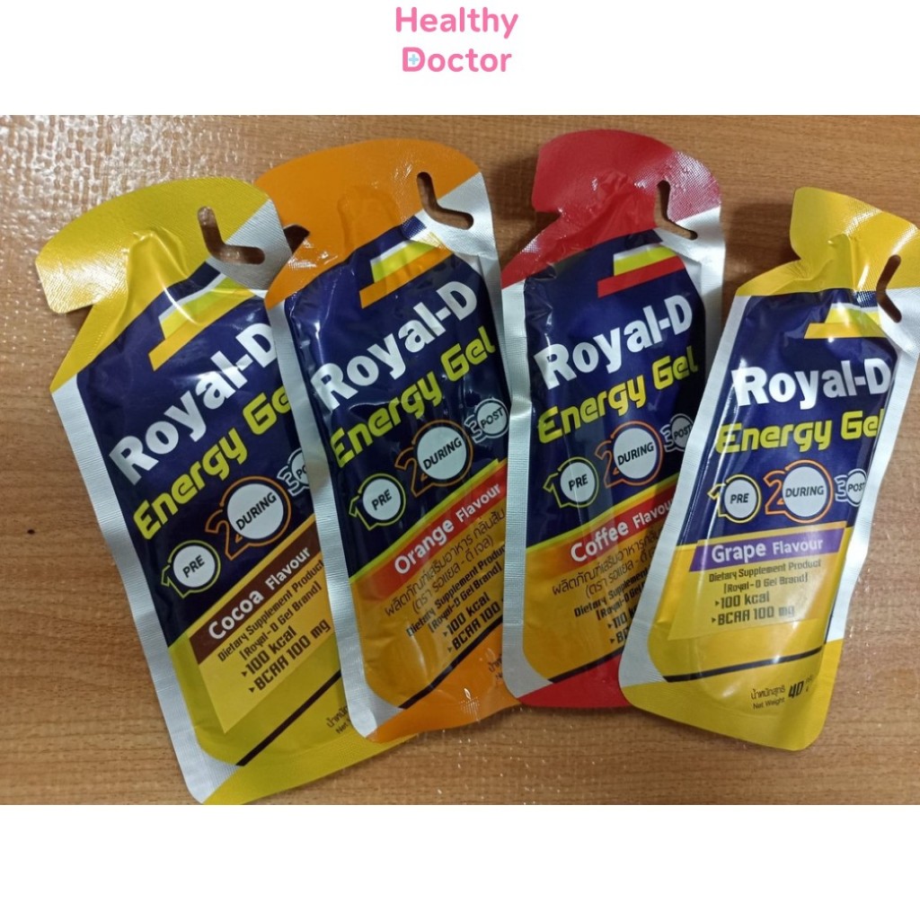 Royal-D Energy Gel เจลพลังงานสำหรับผู้ที่ออกกำลังกาย