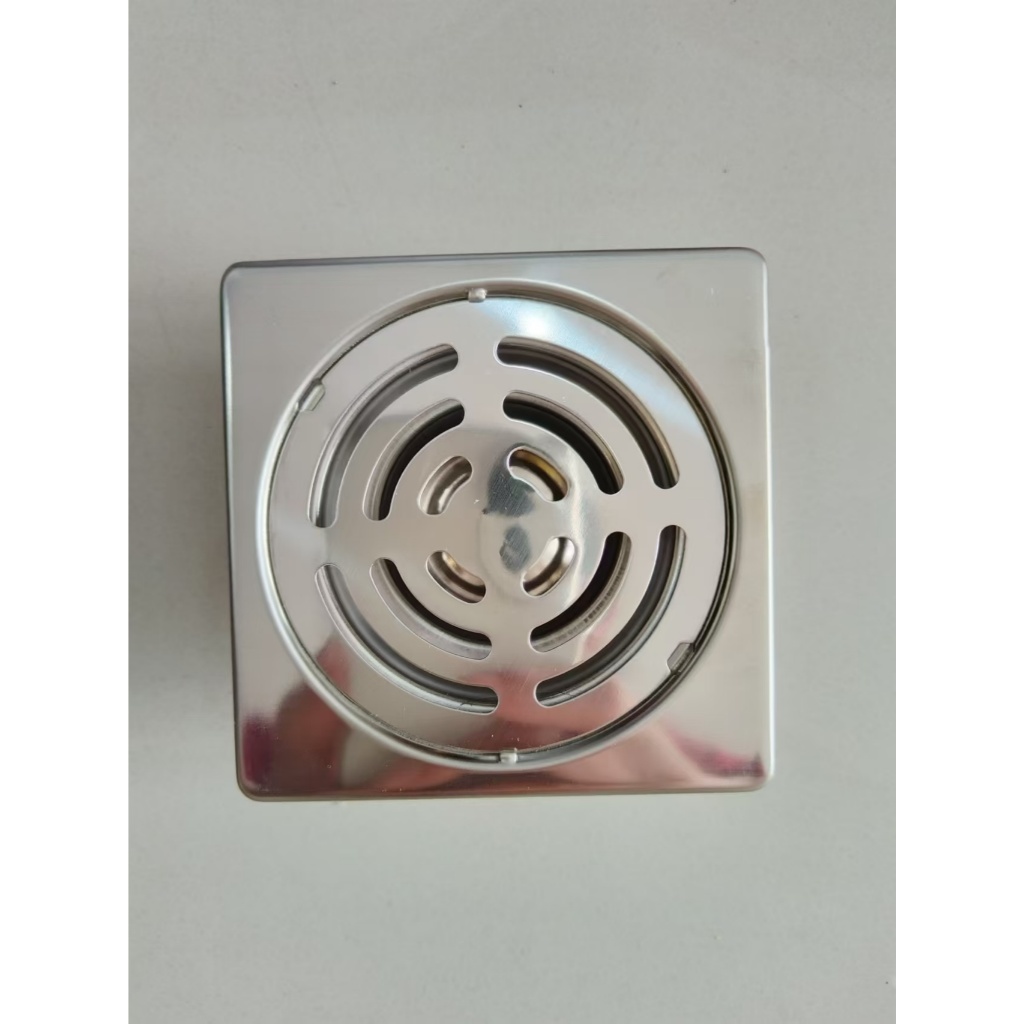 ฝาปิดท่อ สเตนเลส ติดตั้งง่าย ตะแกรงกันกลิ่น ฝาปิดท่อน้ำทิ้ง floor drain ตัวกรองท่อระบายน้ํา ฝาปิดรูระบายน้ำ