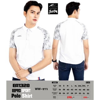 อีโปรEeproเสื้อโปโลแขนพิมพ์ลายใส่ได้ชายและหญิงEA1328