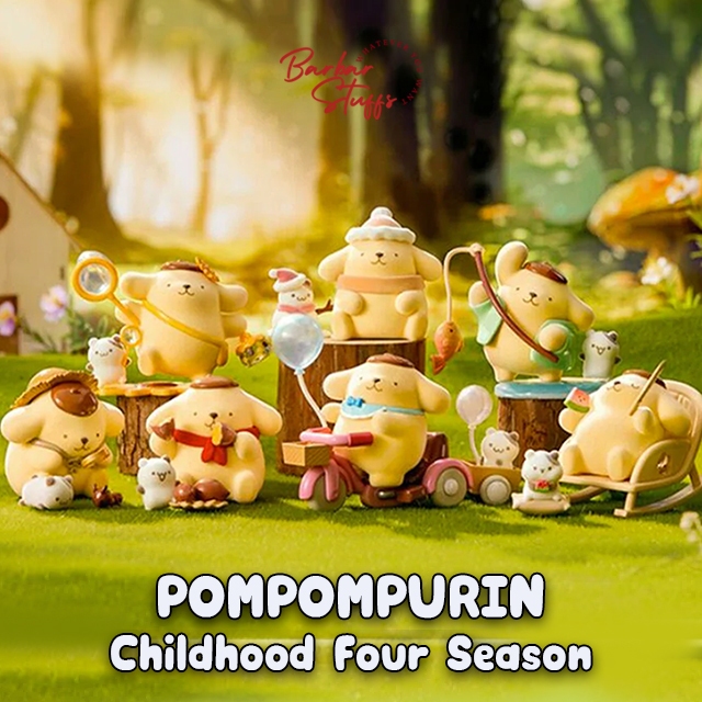 [Sanrio] กล่องสุ่ม Sanrio - Pompompurin : Childhood Four Season ลิขสิทธิ์แท้ (เลือกตัวได้)