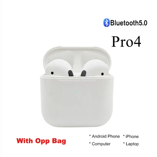 (LIIYIT3)Pro4s-tws 5.0 หูฟังไร้สายใหม่ล่าสุด บลูทูธไร้สาย เสียงดี คุณภาพดี เชื่อมต่อรองรับ