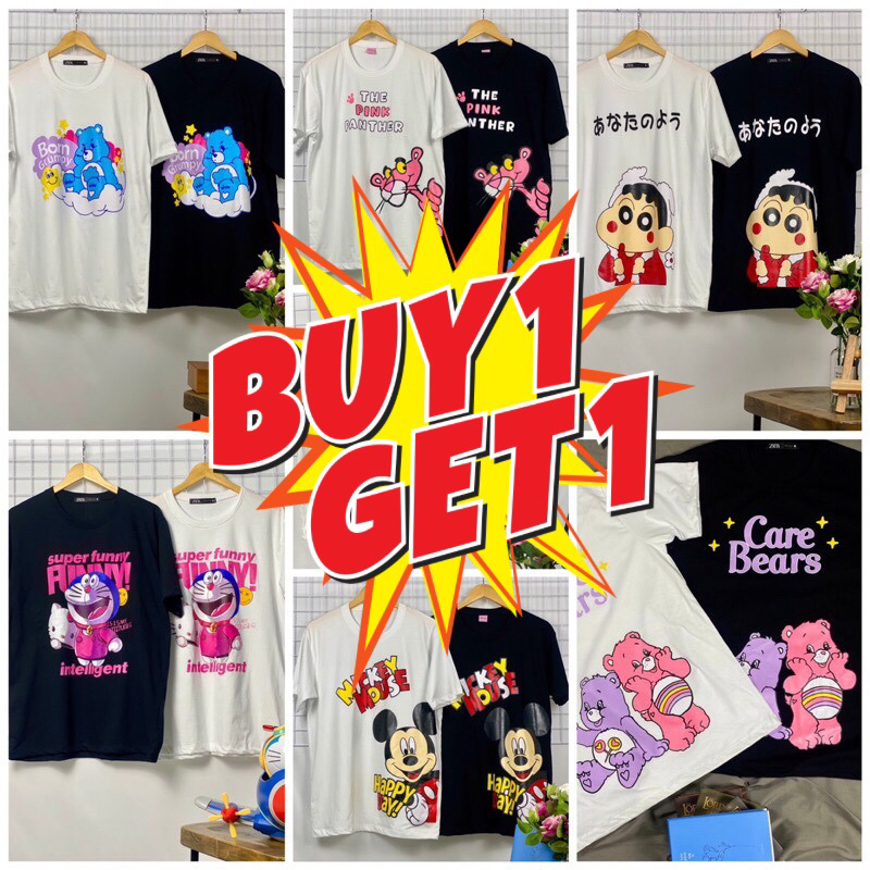 เสื้อยืดoversize1แถม1